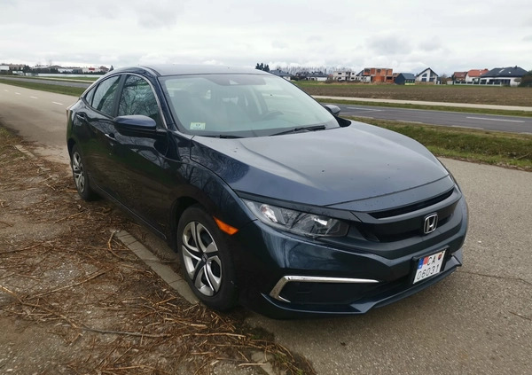 Honda Civic cena 63000 przebieg: 15554, rok produkcji 2020 z Warszawa małe 22